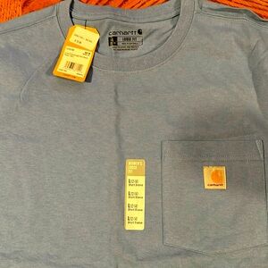 NWT women’s blue Carhartt short sleeved t shirt